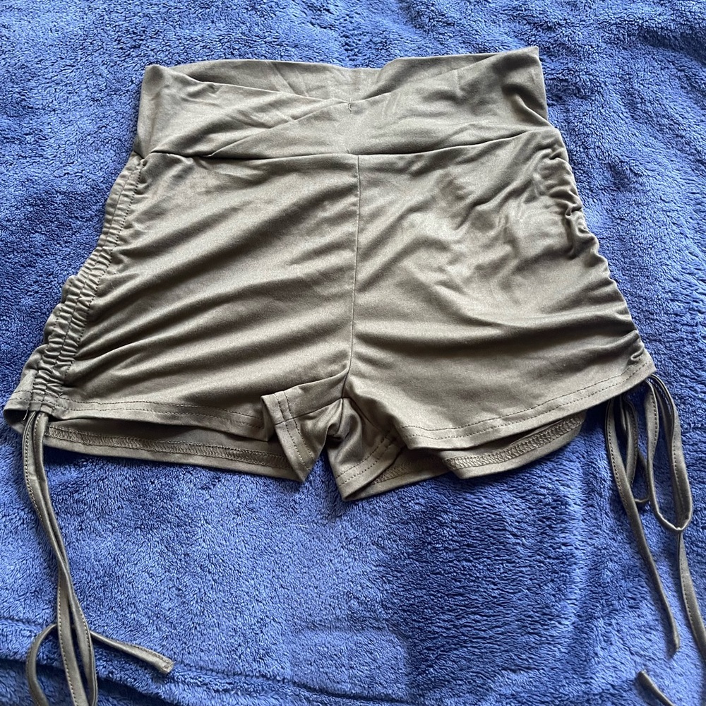 Green shorts